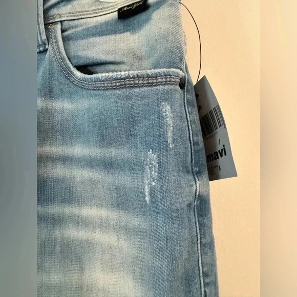 Mavi gold women’s size 27 high waisted skinny‎ jeans, distressed, NWT - Picture 3 of 12